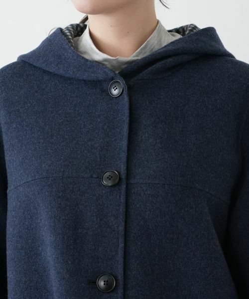 Leilian PLUS HOUSE / レリアンプラスハウス その他アウター | フーデッドAラインコート【Leilian WHITE LABEL】 | 詳細10