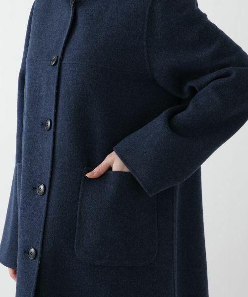 Leilian PLUS HOUSE / レリアンプラスハウス その他アウター | フーデッドAラインコート【Leilian WHITE LABEL】 | 詳細13