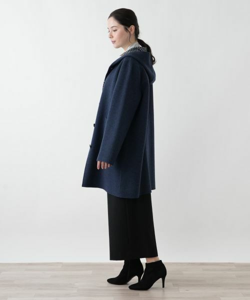 Leilian PLUS HOUSE / レリアンプラスハウス その他アウター | フーデッドAラインコート【Leilian WHITE LABEL】 | 詳細5