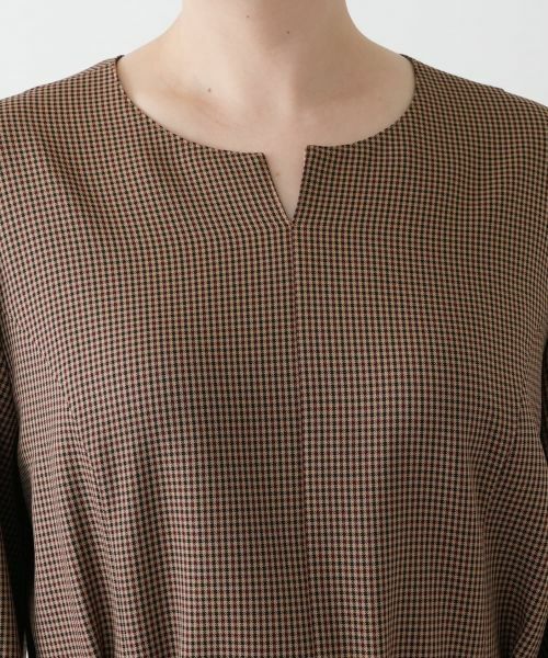 Leilian PLUS HOUSE / レリアンプラスハウス ドレス | ウエストリボンベルト付きワンピース【Leilian WHITE LABEL】 | 詳細11