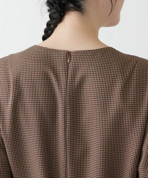 Leilian PLUS HOUSE / レリアンプラスハウス ドレス | ウエストリボンベルト付きワンピース【Leilian WHITE LABEL】 | 詳細12