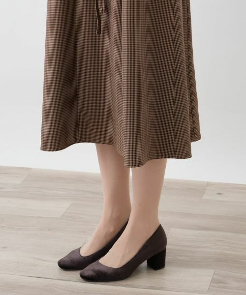 Leilian PLUS HOUSE / レリアンプラスハウス ドレス | ウエストリボンベルト付きワンピース【Leilian WHITE LABEL】 | 詳細15