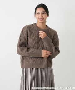 Leilian PLUS HOUSE / レリアンプラスハウス ニット・セーター | セーター【NEMIKA】