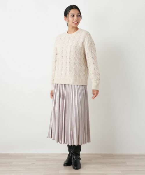 Leilian PLUS HOUSE / レリアンプラスハウス ニット・セーター | セーター【NEMIKA】 | 詳細1