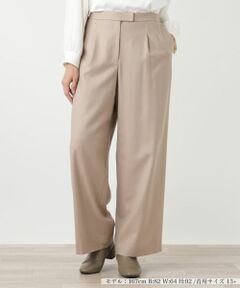 Leilian PLUS HOUSE / レリアンプラスハウス その他パンツ | ワイドパンツ【Leilian WHITE LABEL】