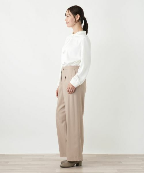 Leilian PLUS HOUSE / レリアンプラスハウス その他パンツ | ワイドパンツ【Leilian WHITE LABEL】 | 詳細2