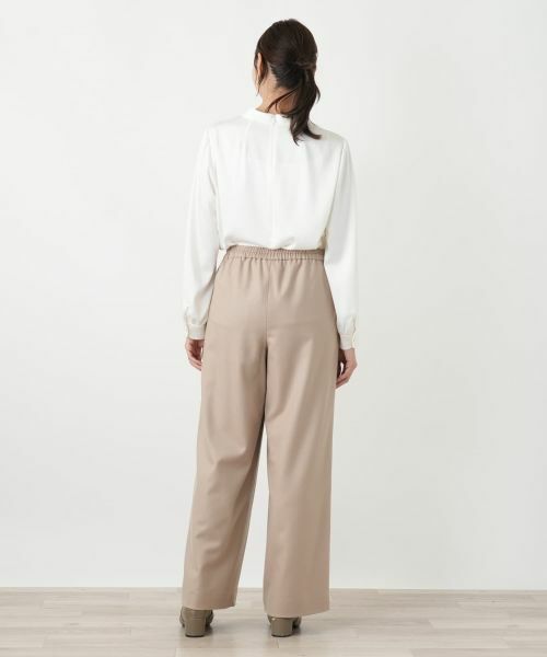 Leilian PLUS HOUSE / レリアンプラスハウス その他パンツ | ワイドパンツ【Leilian WHITE LABEL】 | 詳細3