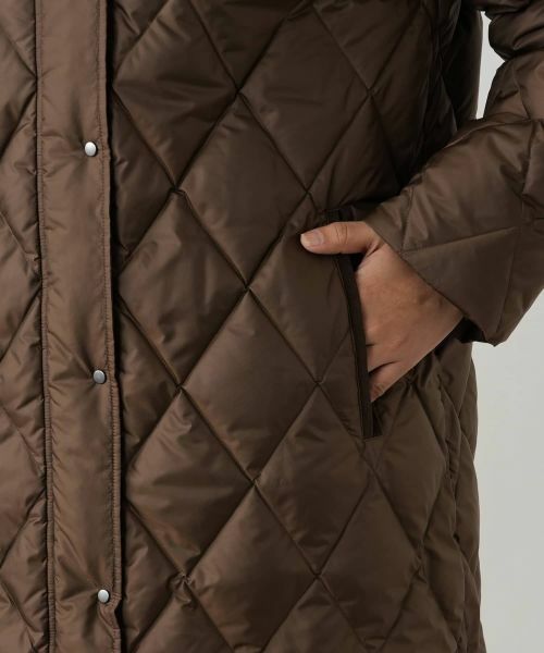 Leilian PLUS HOUSE / レリアンプラスハウス その他アウター | ダイヤキルトフーディコート【Leilian WHITE LABEL】 | 詳細14