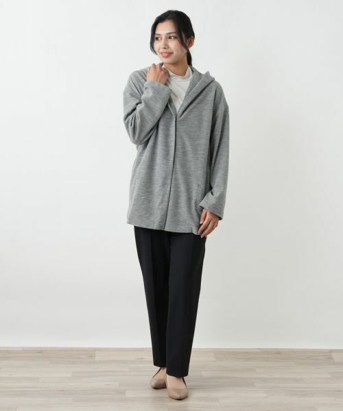 Leilian PLUS HOUSE / レリアンプラスハウス その他アウター | フーデッドコート【Leilian WHITE LABEL】 | 詳細1