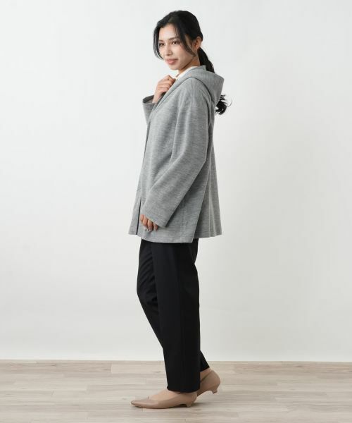 Leilian PLUS HOUSE / レリアンプラスハウス その他アウター | フーデッドコート【Leilian WHITE LABEL】 | 詳細2