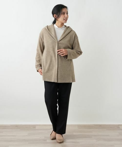 Leilian PLUS HOUSE / レリアンプラスハウス その他アウター | フーデッドコート【Leilian WHITE LABEL】 | 詳細4