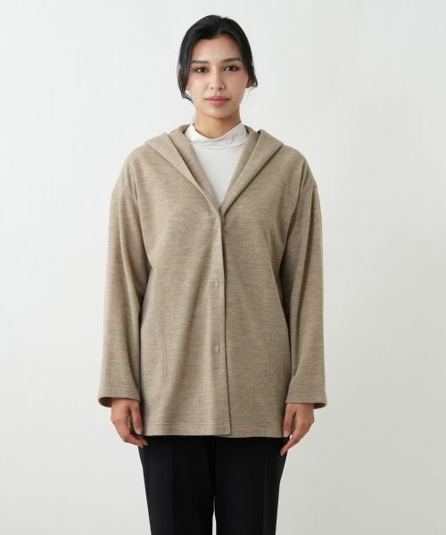 Leilian PLUS HOUSE / レリアンプラスハウス その他アウター | フーデッドコート【Leilian WHITE LABEL】 | 詳細7