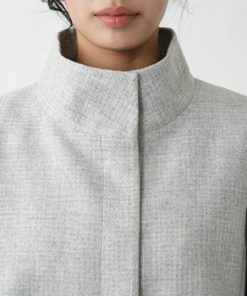 Leilian PLUS HOUSE / レリアンプラスハウス その他アウター | スタンドカラーショートコート【Leilian WHITE LABEL】 | 詳細7