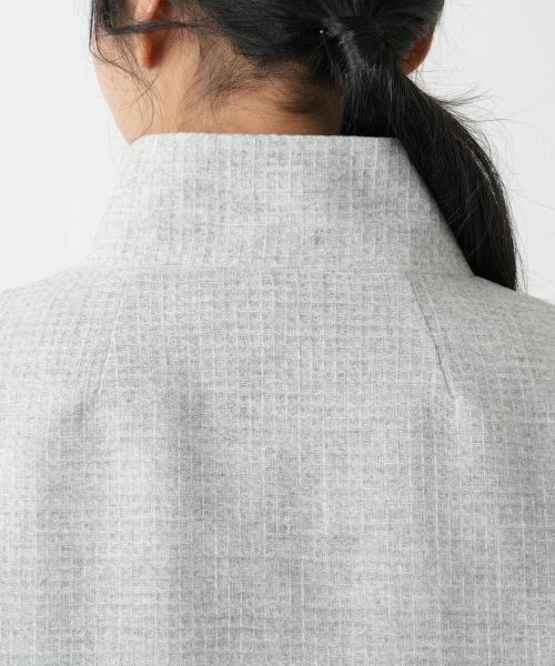 Leilian PLUS HOUSE / レリアンプラスハウス その他アウター | スタンドカラーショートコート【Leilian WHITE LABEL】 | 詳細8