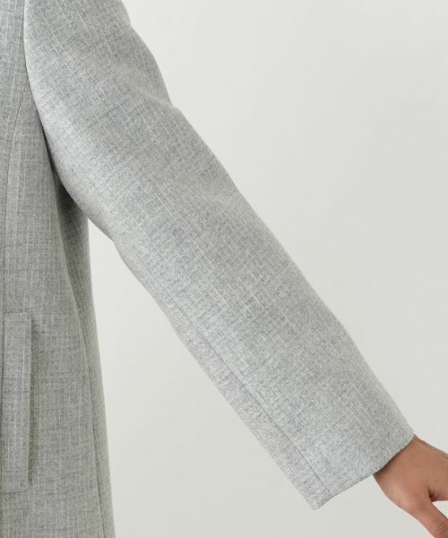 Leilian PLUS HOUSE / レリアンプラスハウス その他アウター | スタンドカラーショートコート【Leilian WHITE LABEL】 | 詳細9