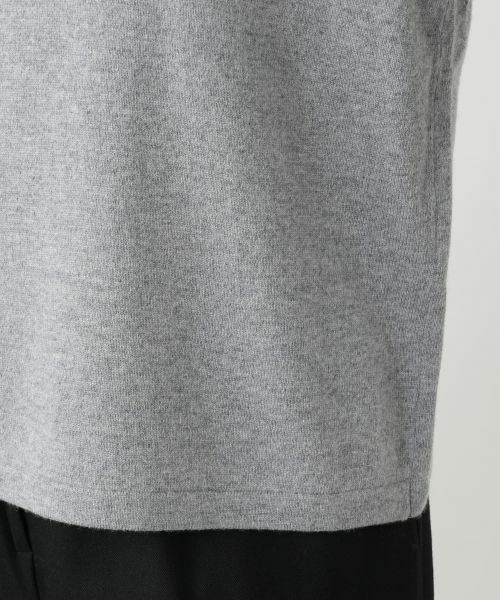 Leilian PLUS HOUSE / レリアンプラスハウス ニット・セーター | ビジューネックバイカラーニット【Leilian WHITE LABEL】 | 詳細10