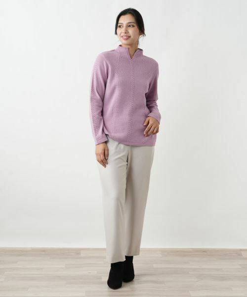 Leilian PLUS HOUSE / レリアンプラスハウス ニット・セーター | セーター【Leilian WHITE LABEL】 | 詳細1
