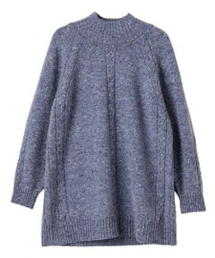 Leilian PLUS HOUSE / レリアンプラスハウス ニット・セーター | ケーブルニットセーター【Leilian WHITE LABEL】