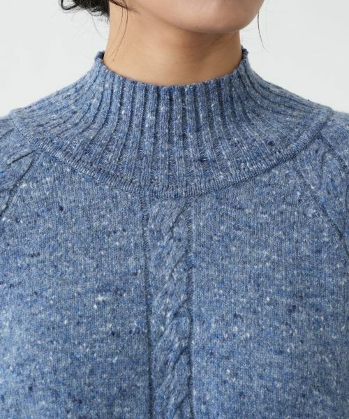 Leilian PLUS HOUSE / レリアンプラスハウス ニット・セーター | ケーブルニットセーター【Leilian WHITE LABEL】 | 詳細10