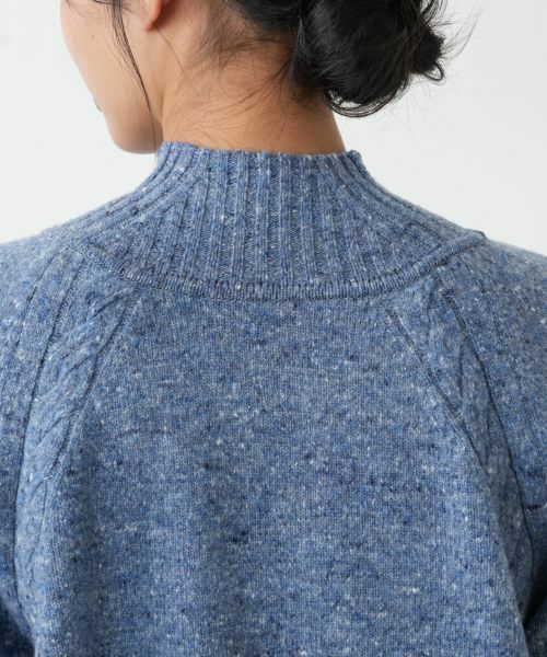 Leilian PLUS HOUSE / レリアンプラスハウス ニット・セーター | ケーブルニットセーター【Leilian WHITE LABEL】 | 詳細11