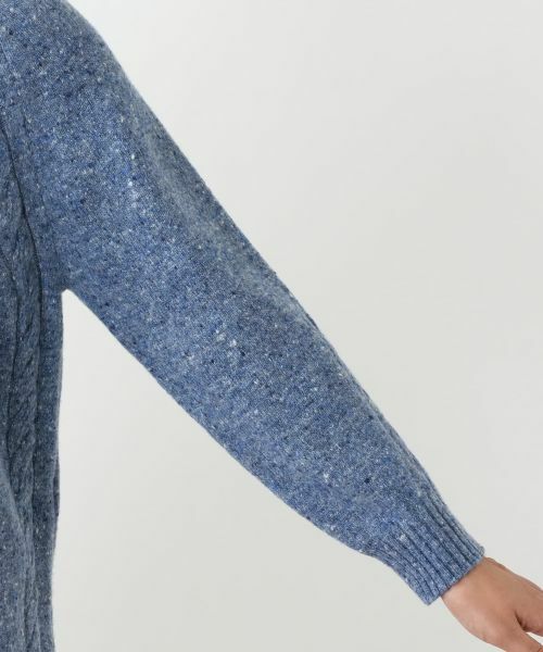 Leilian PLUS HOUSE / レリアンプラスハウス ニット・セーター | ケーブルニットセーター【Leilian WHITE LABEL】 | 詳細12