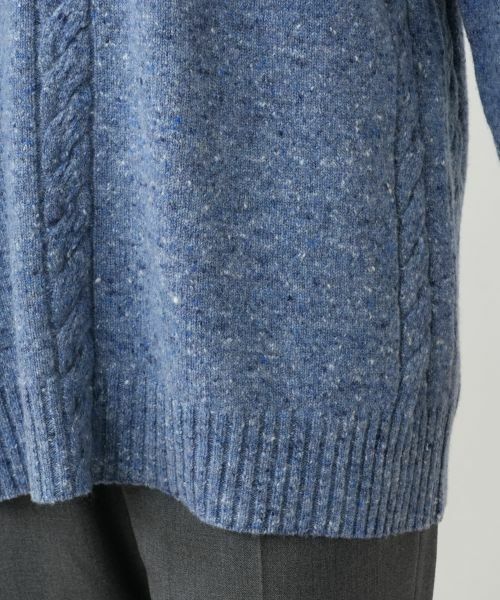 Leilian PLUS HOUSE / レリアンプラスハウス ニット・セーター | ケーブルニットセーター【Leilian WHITE LABEL】 | 詳細13