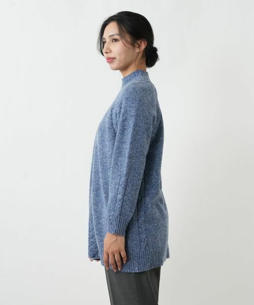 Leilian PLUS HOUSE / レリアンプラスハウス ニット・セーター | ケーブルニットセーター【Leilian WHITE LABEL】 | 詳細8