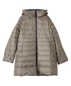 Leilian PLUS HOUSE / レリアンプラスハウス その他アウター | キルティングフーデッドコート【Leilian WHITE LABEL】