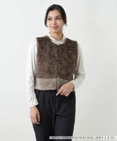 Leilian PLUS HOUSE / レリアンプラスハウス テーラードジャケット | 切り替えベスト【NEMIKA】