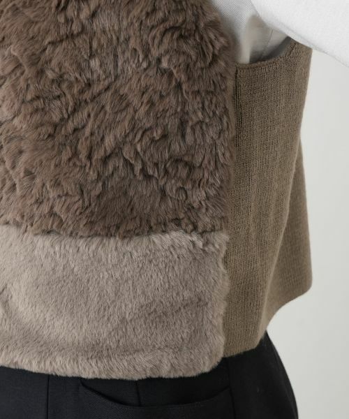 Leilian PLUS HOUSE / レリアンプラスハウス テーラードジャケット | 切り替えベスト【NEMIKA】 | 詳細10