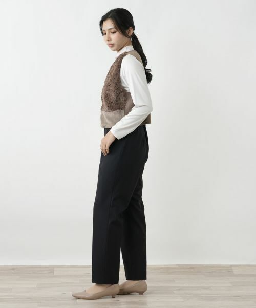 Leilian PLUS HOUSE / レリアンプラスハウス テーラードジャケット | 切り替えベスト【NEMIKA】 | 詳細2
