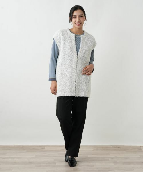 Leilian PLUS HOUSE / レリアンプラスハウス テーラードジャケット | ベスト | 詳細1