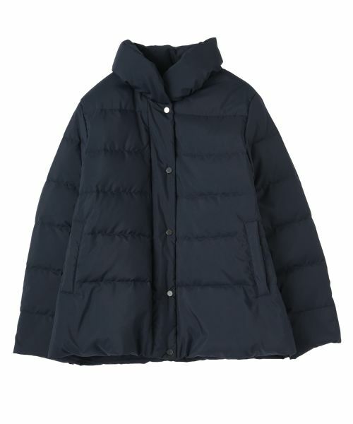 Leilian PLUS HOUSE / レリアンプラスハウス その他アウター | スタンドカラーダウンコート【Leilian WHITE LABEL】（ネイビー）