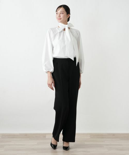 Leilian PLUS HOUSE / レリアンプラスハウス その他パンツ | 洗えるストレッチパンツ【26年1月カタログ】 | 詳細1