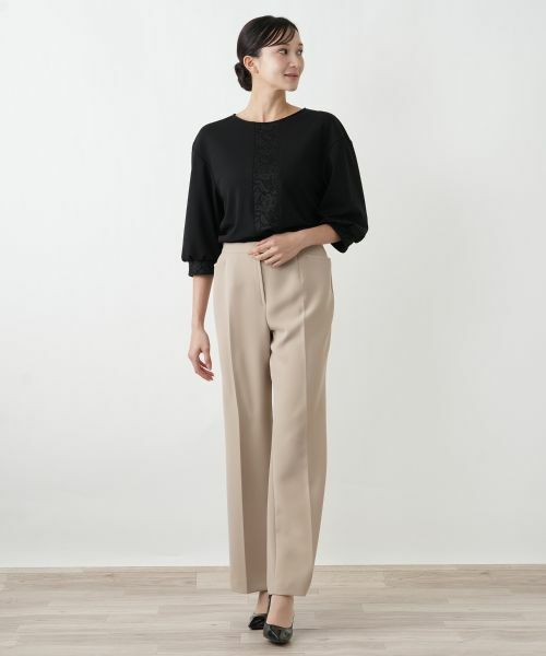 Leilian PLUS HOUSE / レリアンプラスハウス その他パンツ | 洗えるストレッチパンツ【26年1月カタログ】 | 詳細10