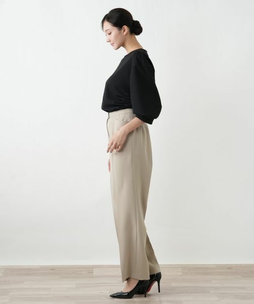Leilian PLUS HOUSE / レリアンプラスハウス その他パンツ | 洗えるストレッチパンツ【26年1月カタログ】 | 詳細11