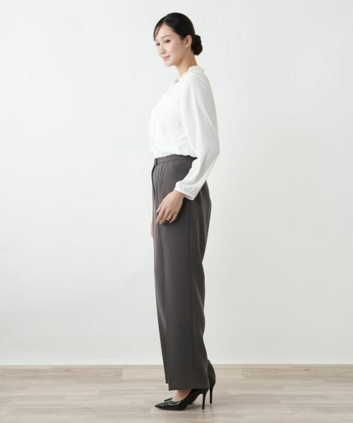 Leilian PLUS HOUSE / レリアンプラスハウス その他パンツ | 洗えるストレッチパンツ【26年1月カタログ】 | 詳細5