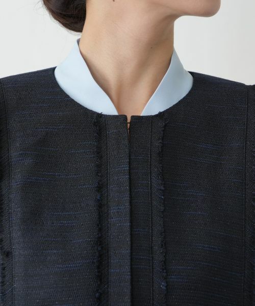 Leilian PLUS HOUSE / レリアンプラスハウス セットアップ | ストレッチツイードスーツ【26年1月カタログ】 | 詳細10