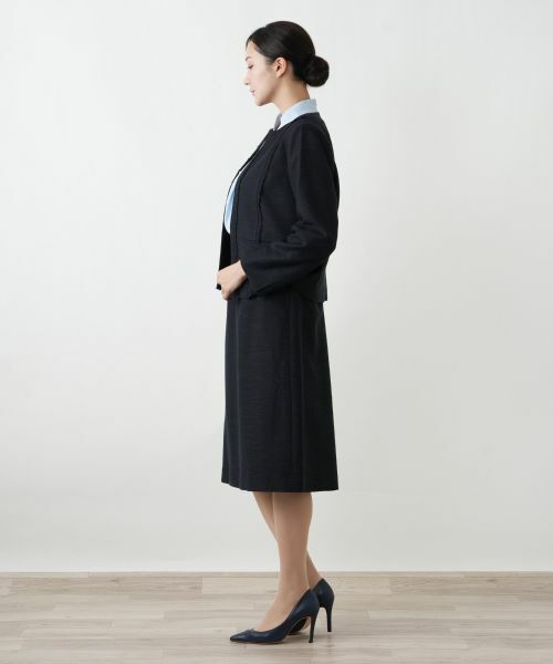 Leilian PLUS HOUSE / レリアンプラスハウス セットアップ | ストレッチツイードスーツ【26年1月カタログ】 | 詳細5