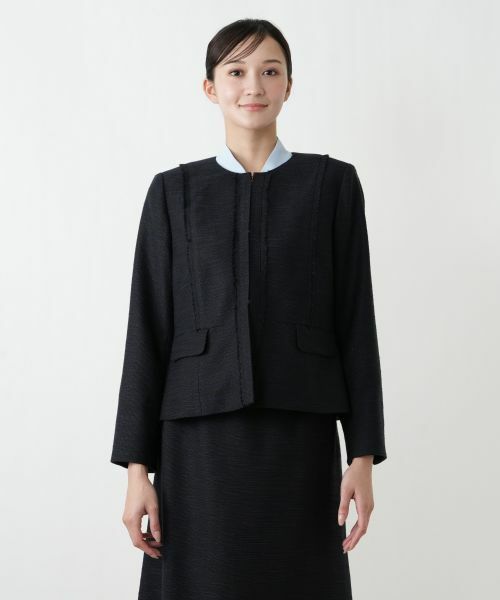 Leilian PLUS HOUSE / レリアンプラスハウス セットアップ | ストレッチツイードスーツ【26年1月カタログ】 | 詳細7