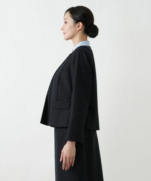Leilian PLUS HOUSE / レリアンプラスハウス セットアップ | ストレッチツイードスーツ【26年1月カタログ】 | 詳細8