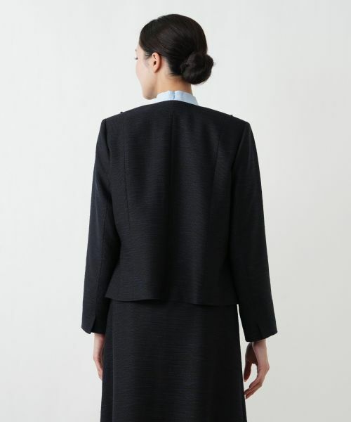 Leilian PLUS HOUSE / レリアンプラスハウス セットアップ | ストレッチツイードスーツ【26年1月カタログ】 | 詳細9
