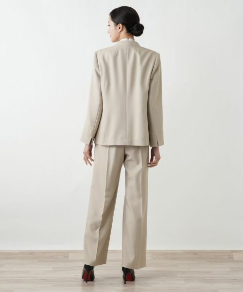 Leilian PLUS HOUSE / レリアンプラスハウス セットアップ | 洗えるパンツスーツ【26年1月カタログ】 | 詳細3