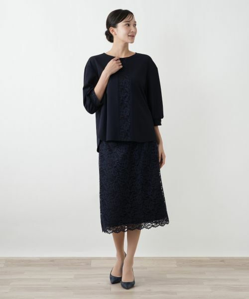 Leilian PLUS HOUSE / レリアンプラスハウス シャツ・ブラウス | 洗えるストレッチブラウス【26年1月カタログ】 | 詳細4