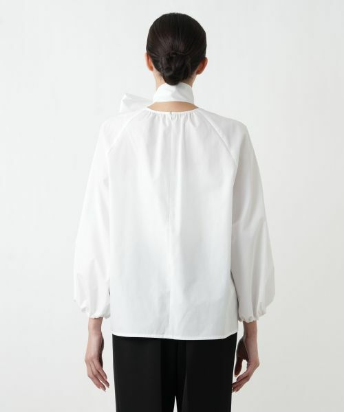 Leilian PLUS HOUSE / レリアンプラスハウス シャツ・ブラウス | 洗えるボウタイブラウス【26年1月カタログ】 | 詳細7