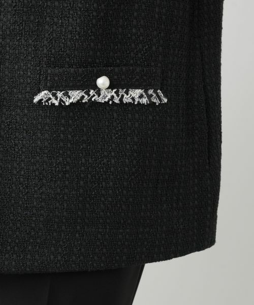 Leilian PLUS HOUSE / レリアンプラスハウス テーラードジャケット | ファンシーツイードジレ【26年1月カタログ】 | 詳細13