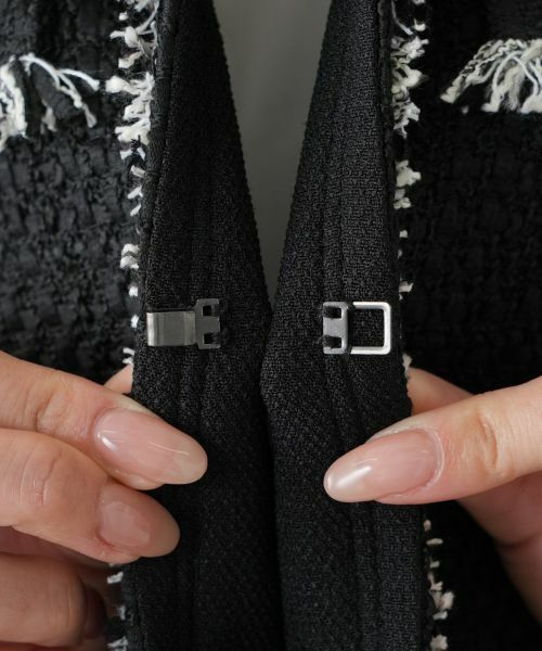 Leilian PLUS HOUSE / レリアンプラスハウス テーラードジャケット | ファンシーツイードジレ【26年1月カタログ】 | 詳細9