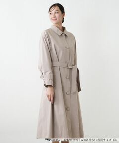 Leilian PLUS HOUSE / レリアンプラスハウス その他アウター | バックシャンデザインコート【26年1月カタログ】