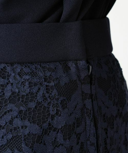 Leilian PLUS HOUSE / レリアンプラスハウス ミニ・ひざ丈スカート | 洗えるストレッチレーススカート【26年1月カタログ】 | 詳細11