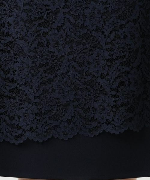 Leilian PLUS HOUSE / レリアンプラスハウス ミニ・ひざ丈スカート | 洗えるストレッチレーススカート【26年1月カタログ】 | 詳細13